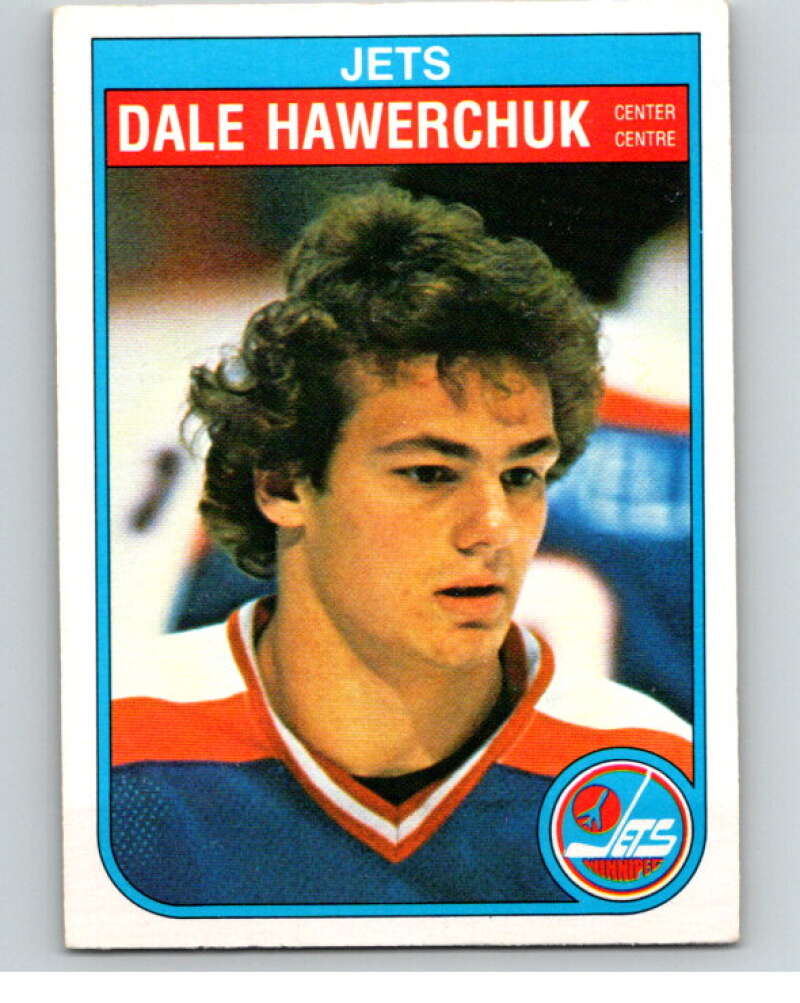 1982-83 O-Pee-Chee #380 Dale Hawerchuk RC Rookie Winnipeg Jets V59808 Image 1