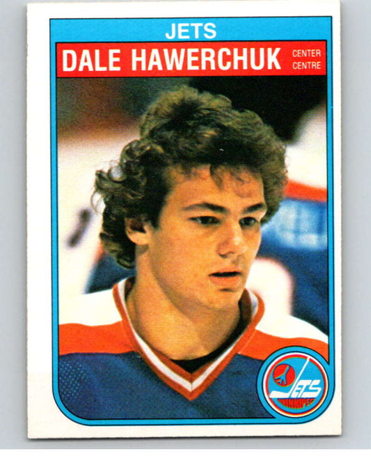1982-83 O-Pee-Chee #380 Dale Hawerchuk  RC Rookie Winnipeg Jets  V59810 Image 1