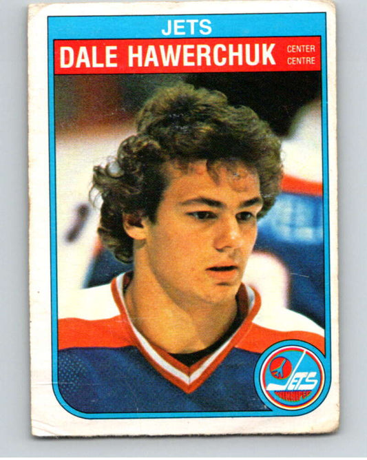 1982-83 O-Pee-Chee #380 Dale Hawerchuk  RC Rookie Winnipeg Jets  V59811 Image 1