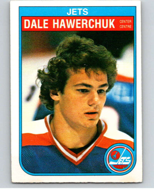 1982-83 O-Pee-Chee #380 Dale Hawerchuk  RC Rookie Winnipeg Jets  V59812 Image 1