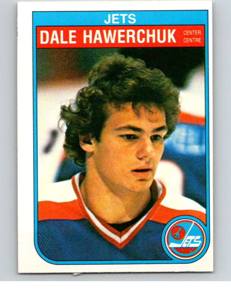 1982-83 O-Pee-Chee #380 Dale Hawerchuk RC Rookie Winnipeg Jets V59813 Image 1