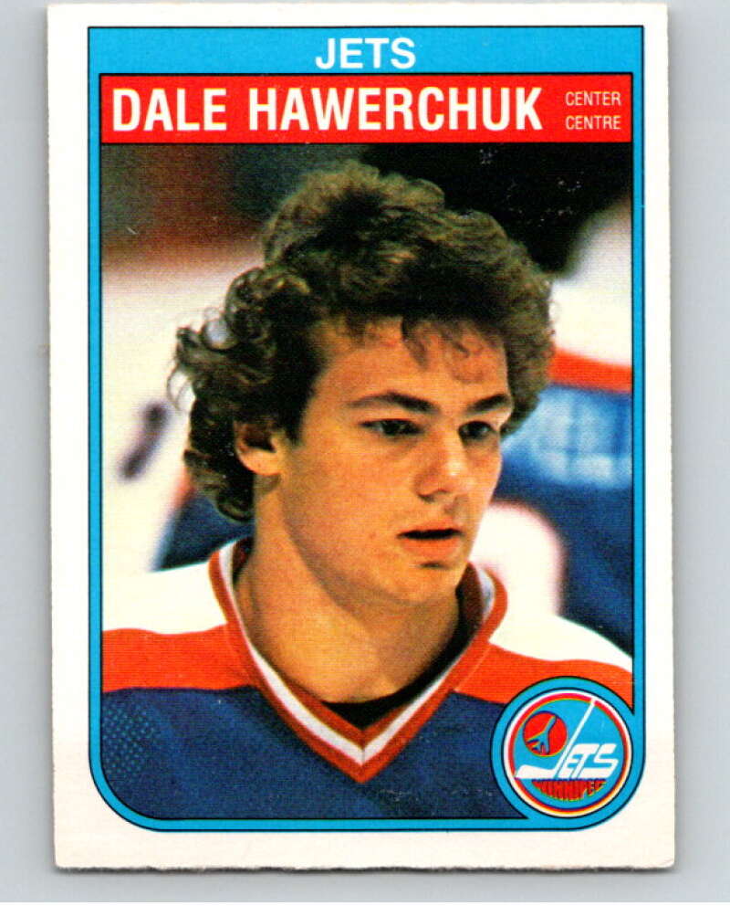 1982-83 O-Pee-Chee #380 Dale Hawerchuk RC Rookie Winnipeg Jets V59814 Image 1