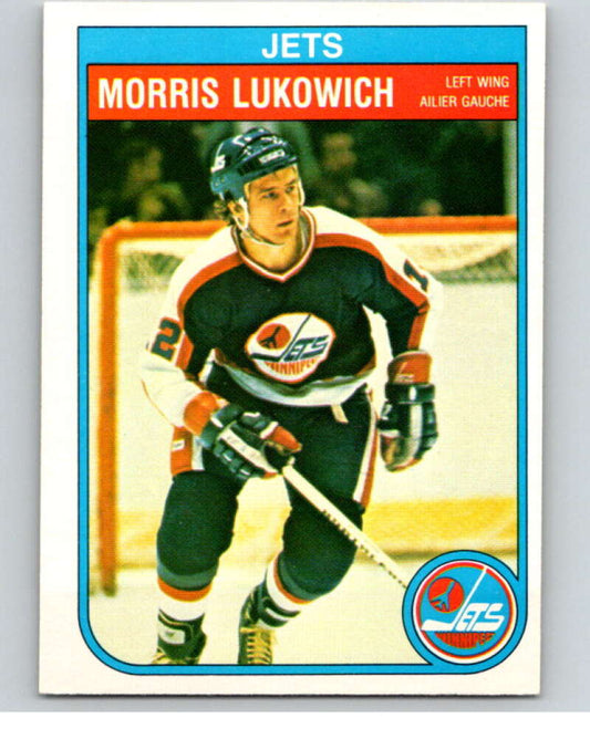 1982-83 O-Pee-Chee #383 Morris Lukowich  Winnipeg Jets  V59829 Image 1