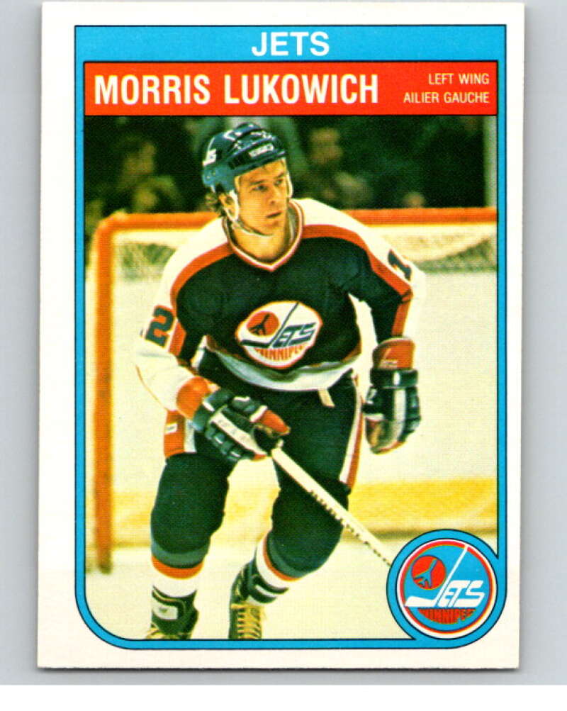 1982-83 O-Pee-Chee #383 Morris Lukowich Winnipeg Jets V59829 Image 1