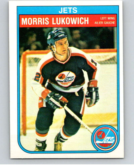 1982-83 O-Pee-Chee #383 Morris Lukowich  Winnipeg Jets  V59830 Image 1