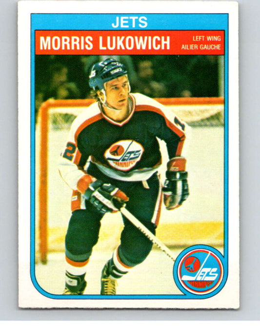 1982-83 O-Pee-Chee #383 Morris Lukowich  Winnipeg Jets  V59832 Image 1