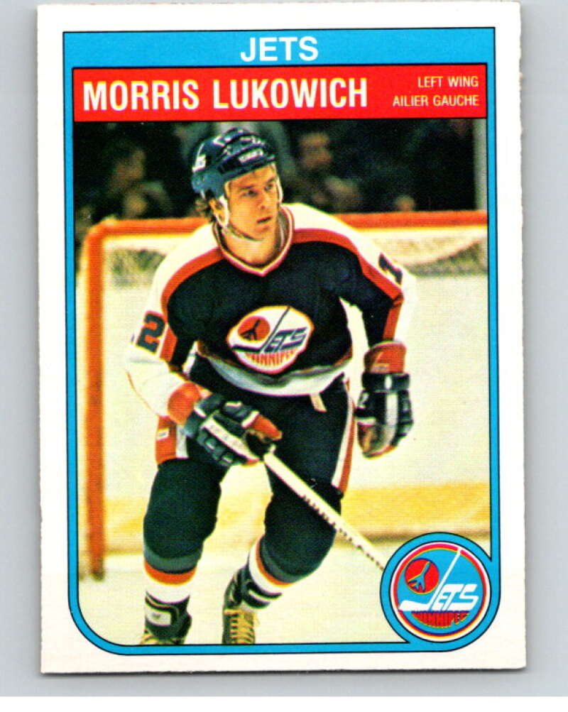 1982-83 O-Pee-Chee #383 Morris Lukowich Winnipeg Jets V59833 Image 1