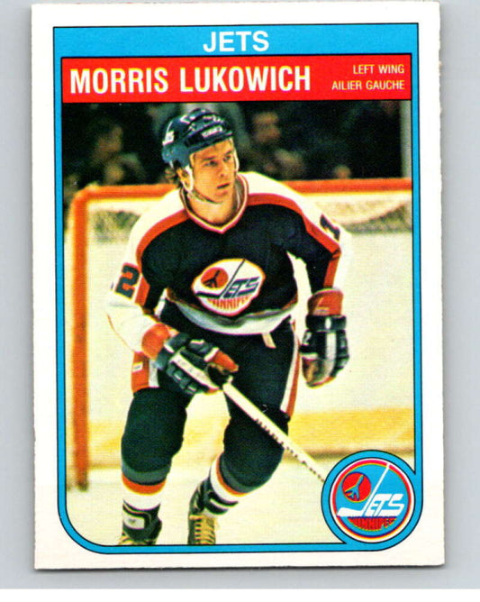 1982-83 O-Pee-Chee #383 Morris Lukowich  Winnipeg Jets  V59833 Image 1