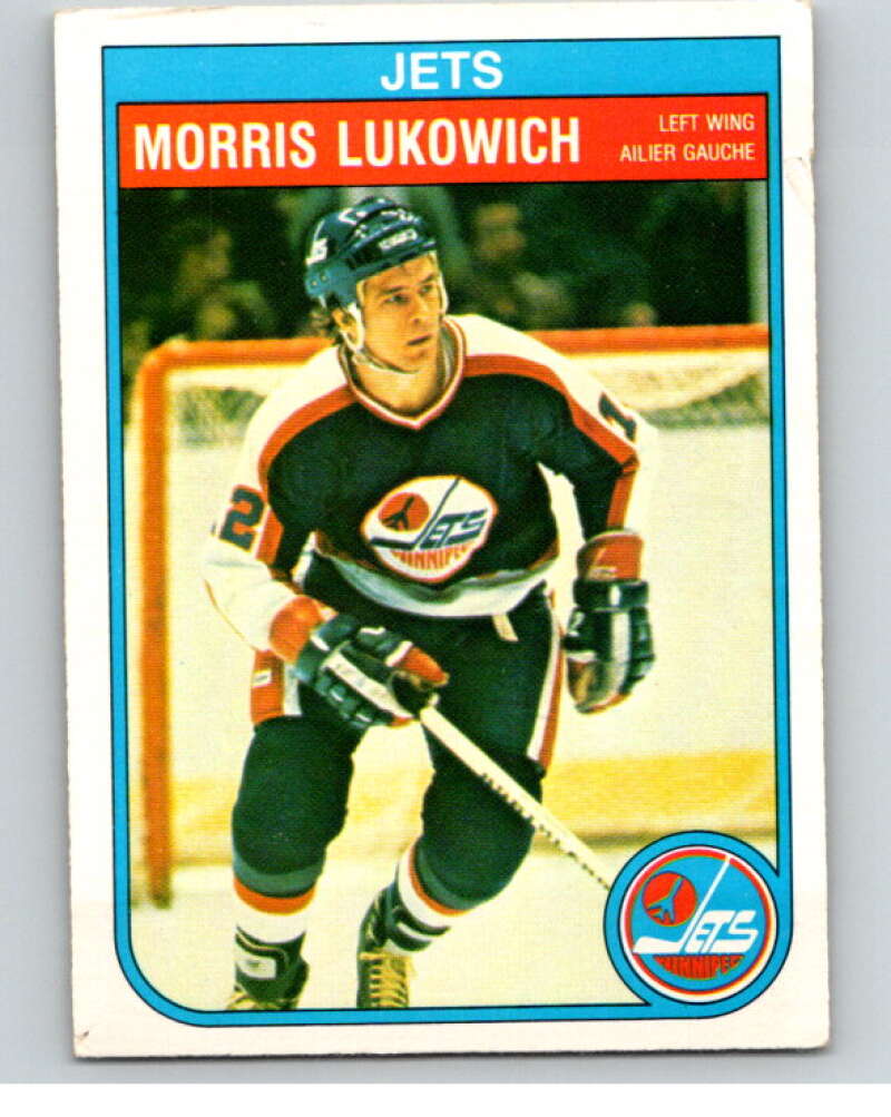 1982-83 O-Pee-Chee #383 Morris Lukowich Winnipeg Jets V59835 Image 1