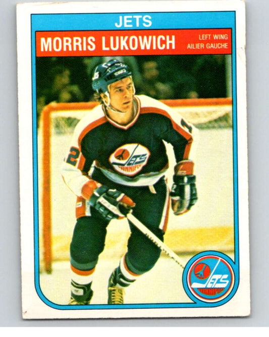 1982-83 O-Pee-Chee #383 Morris Lukowich  Winnipeg Jets  V59835 Image 1