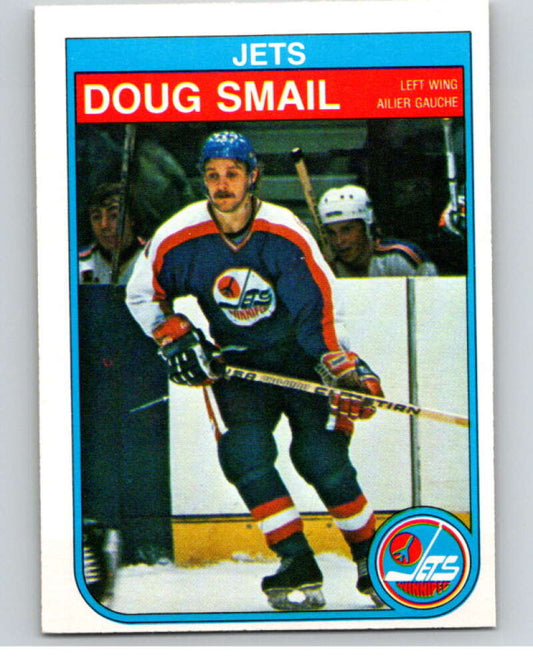 1982-83 O-Pee-Chee #388 Doug Smail  RC Rookie Winnipeg Jets  V59861 Image 1