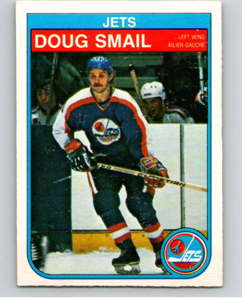 1982-83 O-Pee-Chee #388 Doug Smail RC Rookie Winnipeg Jets V59862 Image 1