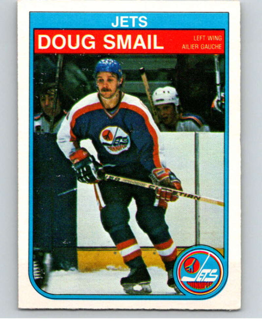 1982-83 O-Pee-Chee #388 Doug Smail  RC Rookie Winnipeg Jets  V59864 Image 1