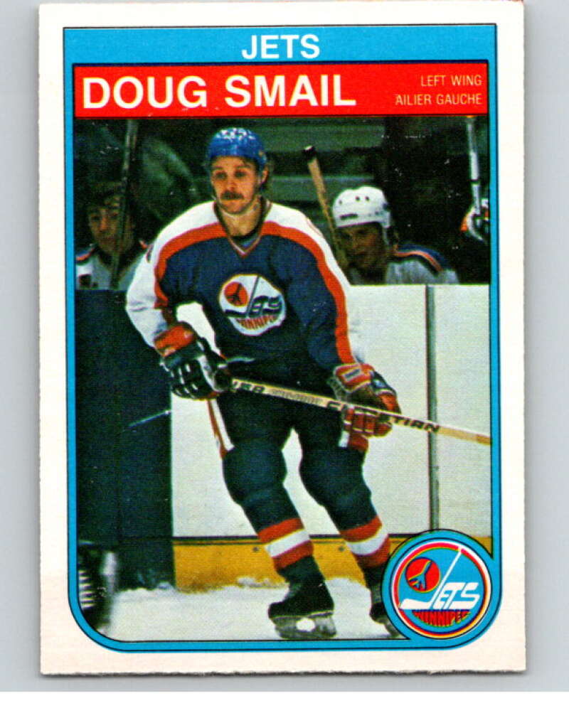 1982-83 O-Pee-Chee #388 Doug Smail RC Rookie Winnipeg Jets V59865 Image 1