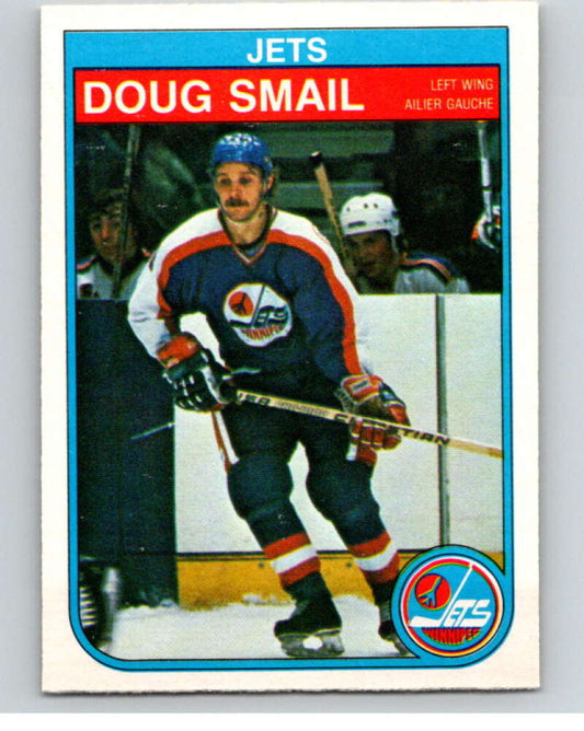 1982-83 O-Pee-Chee #388 Doug Smail  RC Rookie Winnipeg Jets  V59866 Image 1
