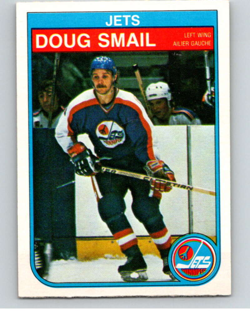 1982-83 O-Pee-Chee #388 Doug Smail RC Rookie Winnipeg Jets V59867 Image 1
