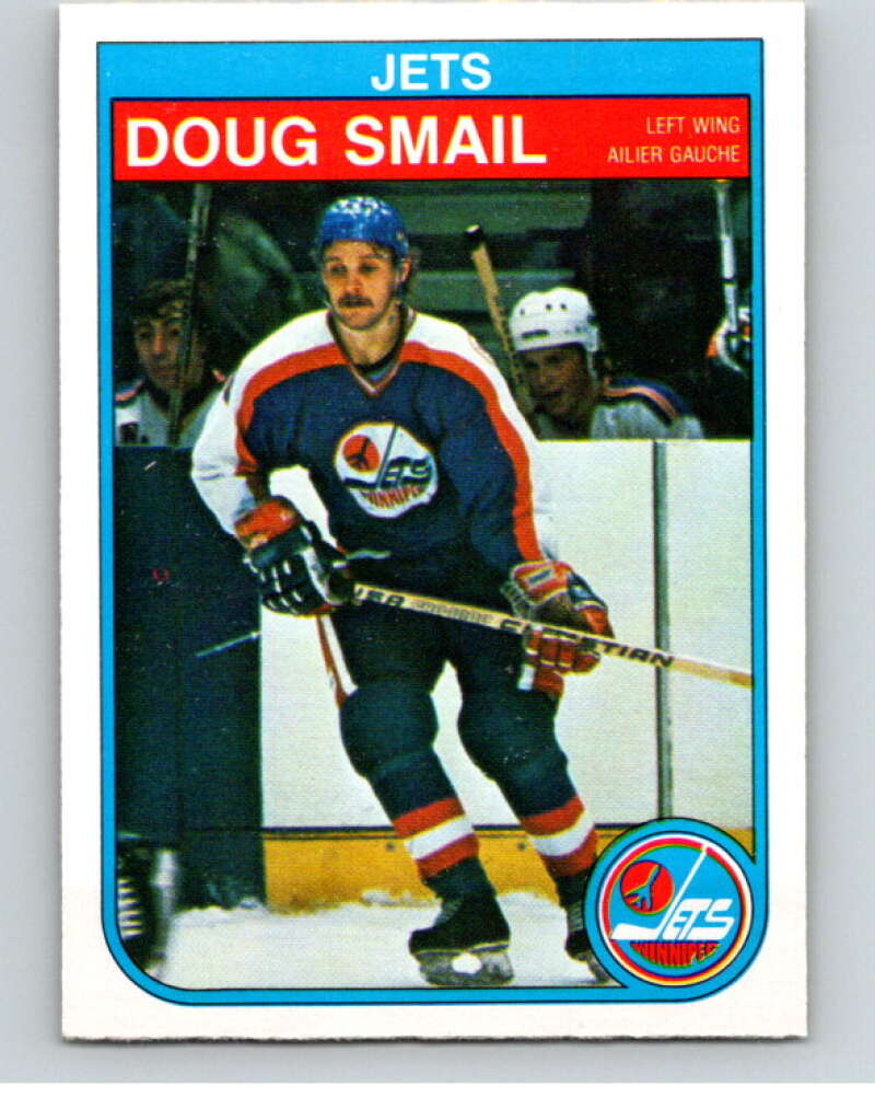 1982-83 O-Pee-Chee #388 Doug Smail RC Rookie Winnipeg Jets V59869 Image 1