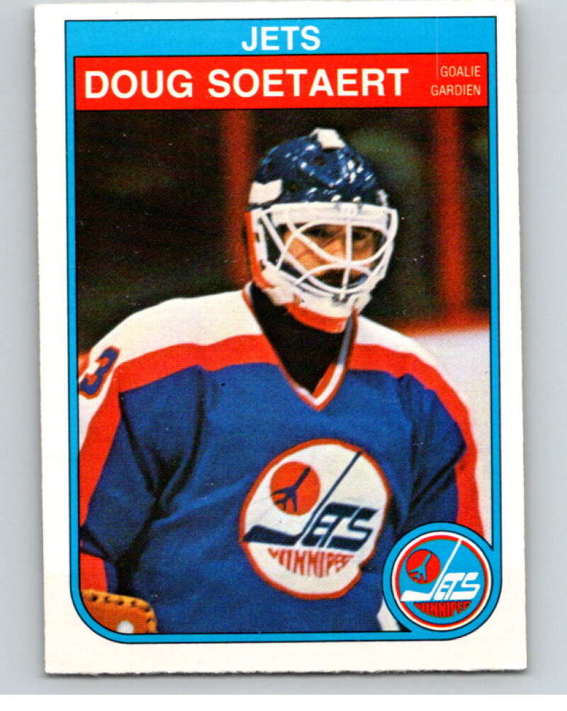1982-83 O-Pee-Chee #389 Doug Soetaert Winnipeg Jets V59876 Image 1