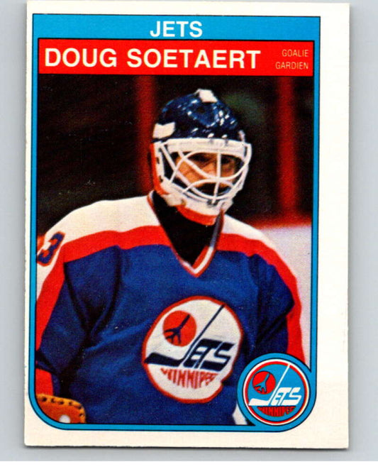 1982-83 O-Pee-Chee #389 Doug Soetaert  Winnipeg Jets  V59879 Image 1