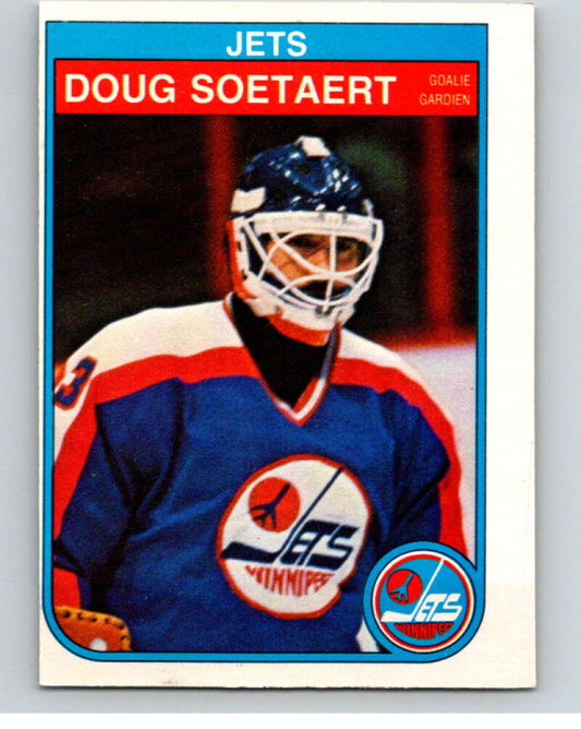 1982-83 O-Pee-Chee #389 Doug Soetaert  Winnipeg Jets  V59880 Image 1