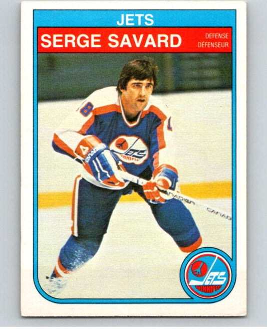 1982-83 O-Pee-Chee #390 Serge Savard  Winnipeg Jets  V59883 Image 1