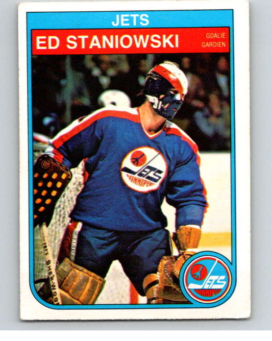 1982-83 O-Pee-Chee #393 Ed Staniowski  Winnipeg Jets  V59906 Image 1