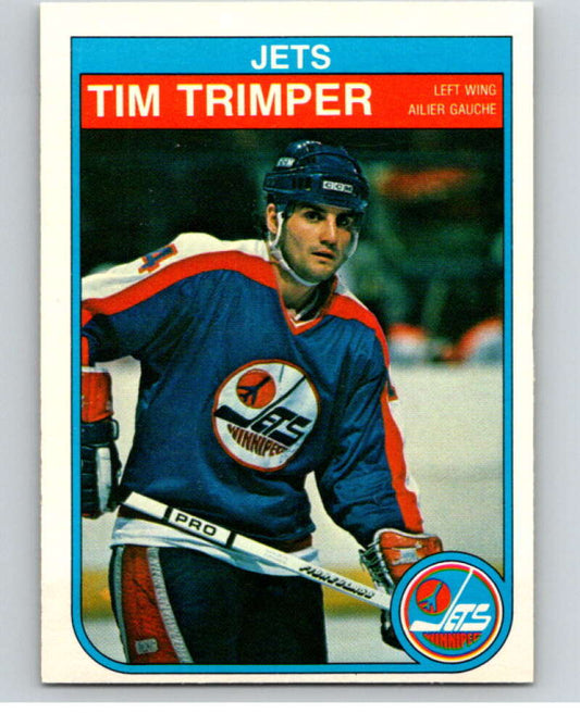 1982-83 O-Pee-Chee #394 Tim Trimper  Winnipeg Jets  V59908 Image 1