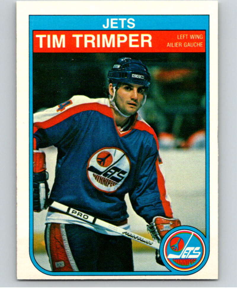 1982-83 O-Pee-Chee #394 Tim Trimper Winnipeg Jets V59908 Image 1