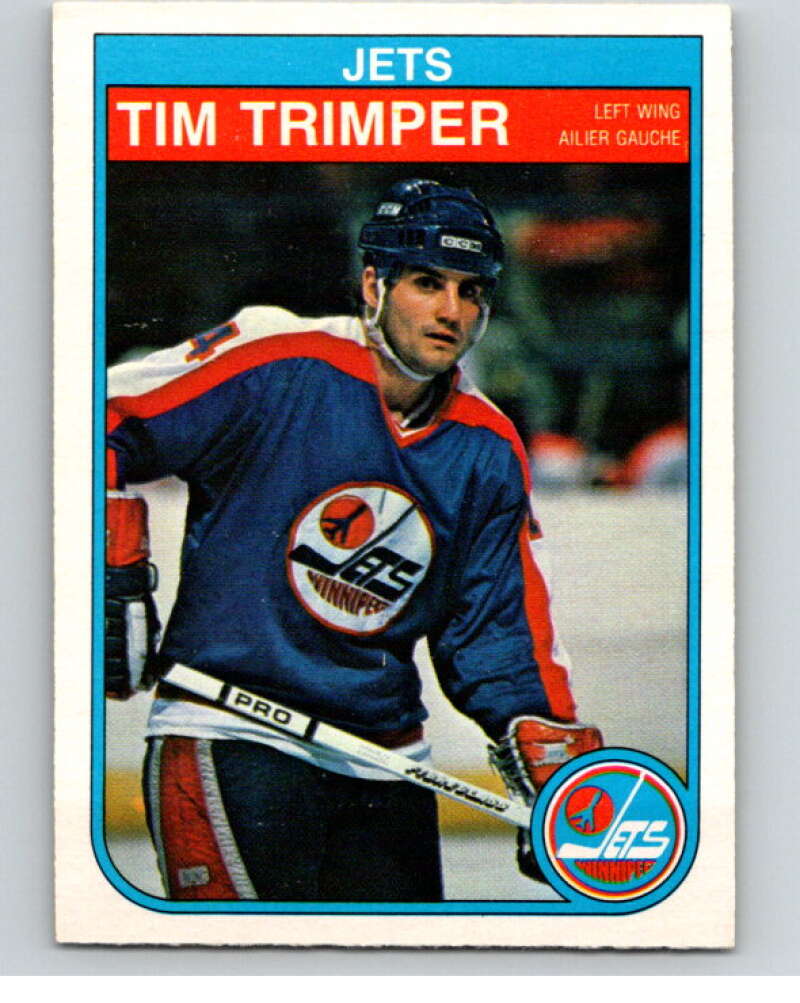 1982-83 O-Pee-Chee #394 Tim Trimper Winnipeg Jets V59909 Image 1
