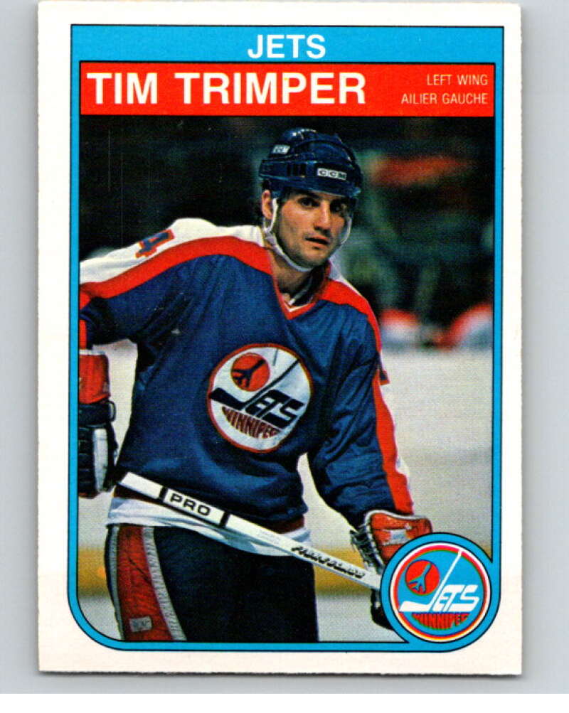 1982-83 O-Pee-Chee #394 Tim Trimper Winnipeg Jets V59911 Image 1