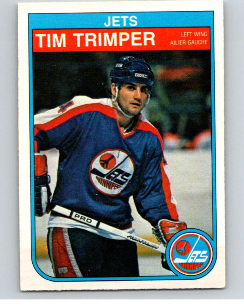 1982-83 O-Pee-Chee #394 Tim Trimper Winnipeg Jets V59912 Image 1