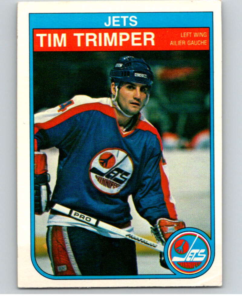 1982-83 O-Pee-Chee #394 Tim Trimper Winnipeg Jets V59914 Image 1