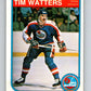 1982-83 O-Pee-Chee #395 Tim Watters  RC Rookie Winnipeg Jets  V59917 Image 1