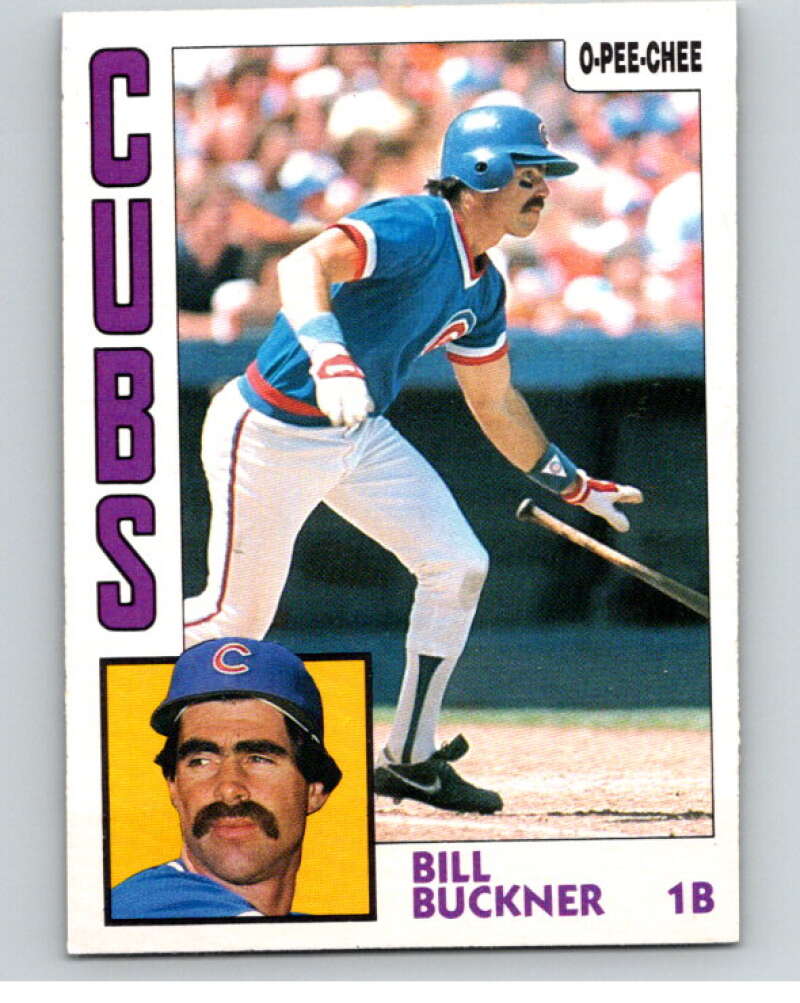 1984 O-Pee-Chee Baseball #96 Bill Buckner Chicago Cubs V59946 Image 1