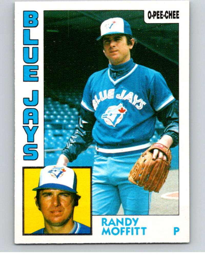 1984 O-Pee-Chee Baseball #108 Randy Moffitt Toronto Blue Jays V59949 Image 1