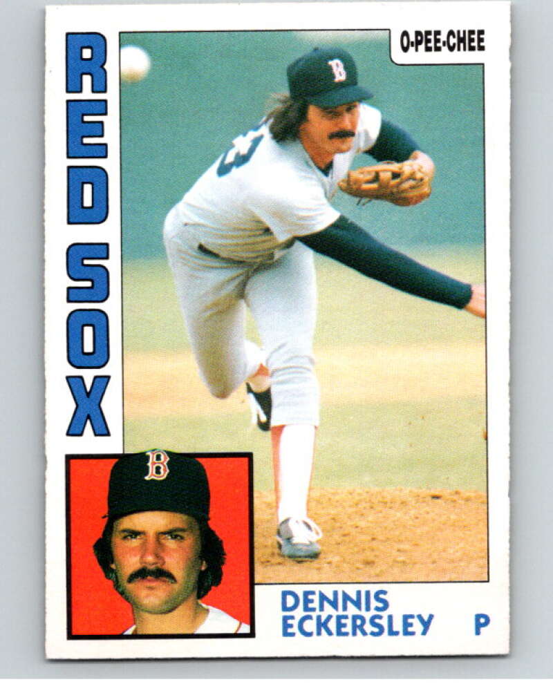 1984 O-Pee-Chee Baseball #218 Dennis Eckersley Boston Red Sox V59957 Image 1
