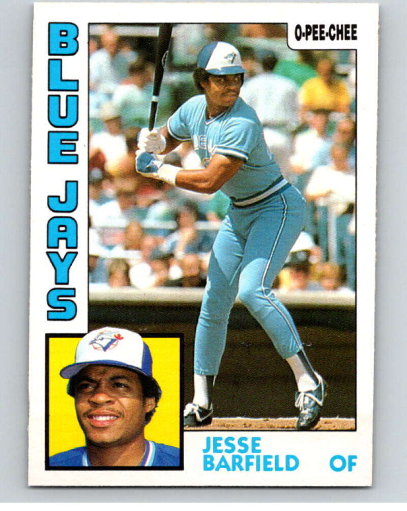 1984 O-Pee-Chee Baseball #316 Jesse Barfield Toronto Blue Jays V59973 Image 1