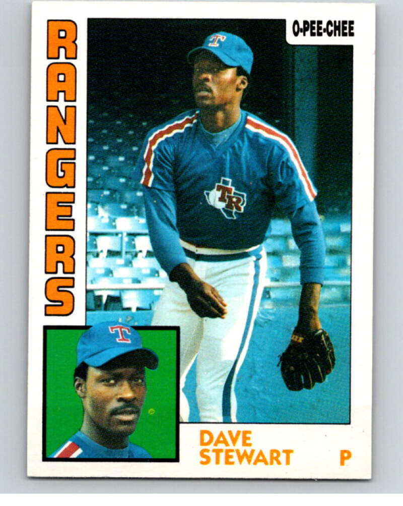 1984 O-Pee-Chee Baseball #352 Dave Stewart Texas Rangers V59976 Image 1