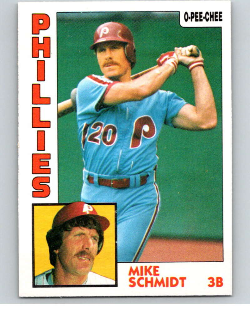 1984 O-Pee-Chee Baseball #361 Mike Schmidt Philadelphia Phillies V59977 Image 1