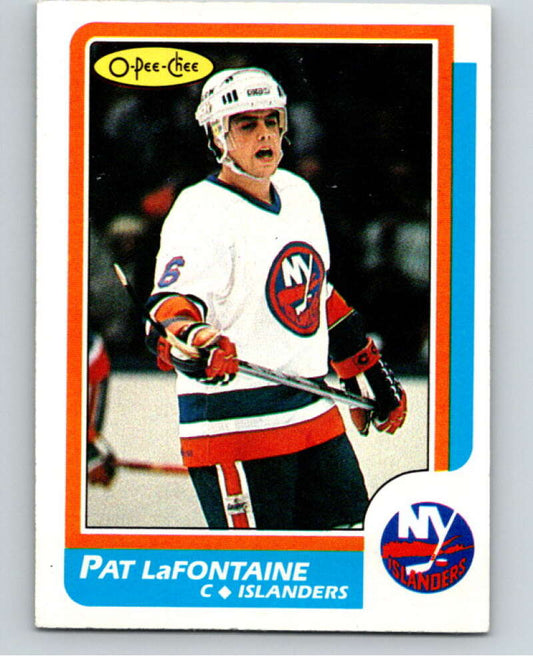 1986-87 O-Pee-Chee #2 Pat LaFontaine  New York Islanders  V63204 Image 1