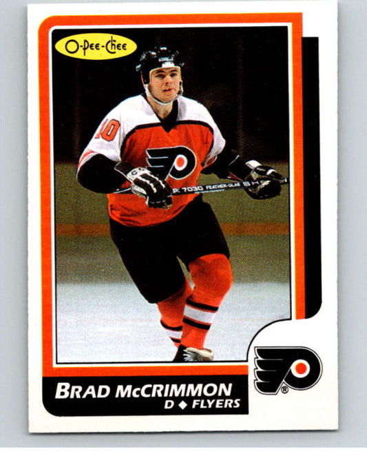 1986-87 O-Pee-Chee #5 Brad McCrimmon  Philadelphia Flyers  V63206 Image 1