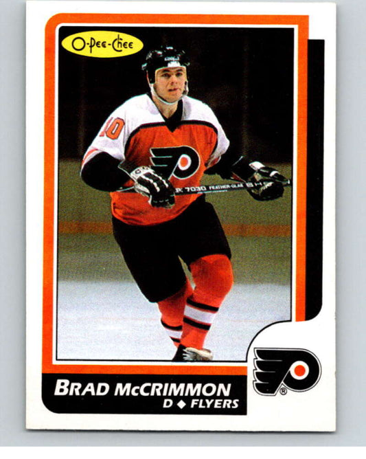 1986-87 O-Pee-Chee #5 Brad McCrimmon  Philadelphia Flyers  V63207 Image 1