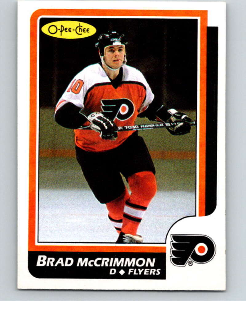 1986-87 O-Pee-Chee #5 Brad McCrimmon Philadelphia Flyers V63207 Image 1