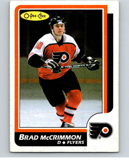 1986-87 O-Pee-Chee #5 Brad McCrimmon  Philadelphia Flyers  V63209 Image 1