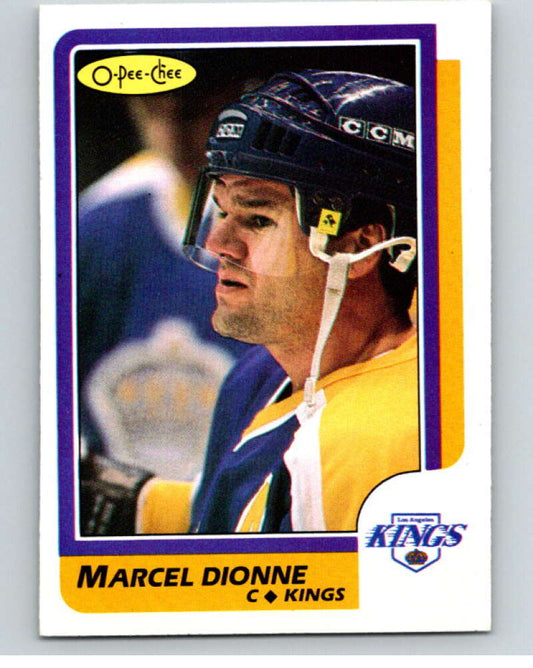 1986-87 O-Pee-Chee #30 Marcel Dionne  Los Angeles Kings  V63257 Image 1