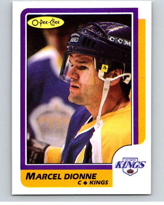 1986-87 O-Pee-Chee #30 Marcel Dionne  Los Angeles Kings  V63258 Image 1