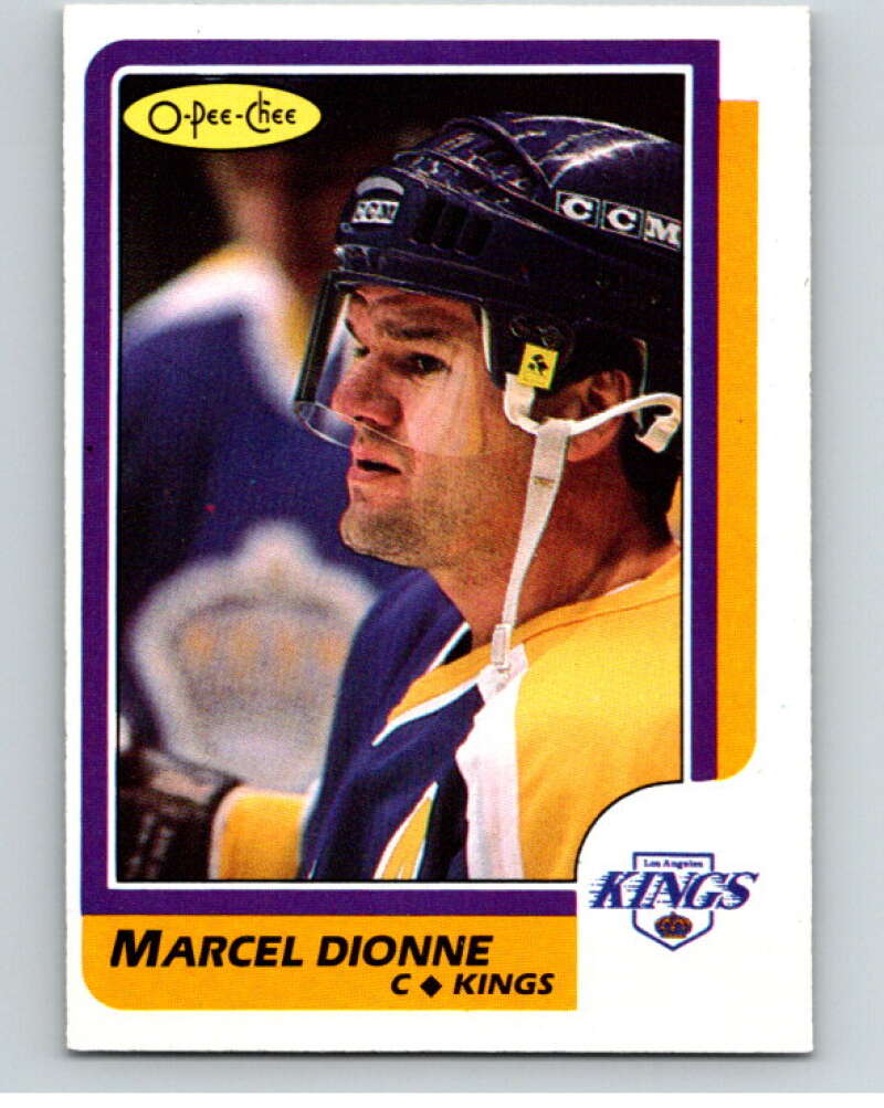 1986-87 O-Pee-Chee #30 Marcel Dionne Los Angeles Kings V63259 Image 1