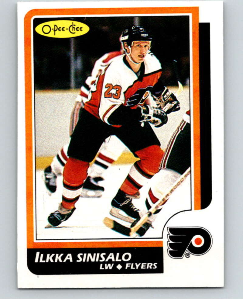 1986-87 O-Pee-Chee #36 Ilkka Sinisalo Philadelphia Flyers V63269 Image 1