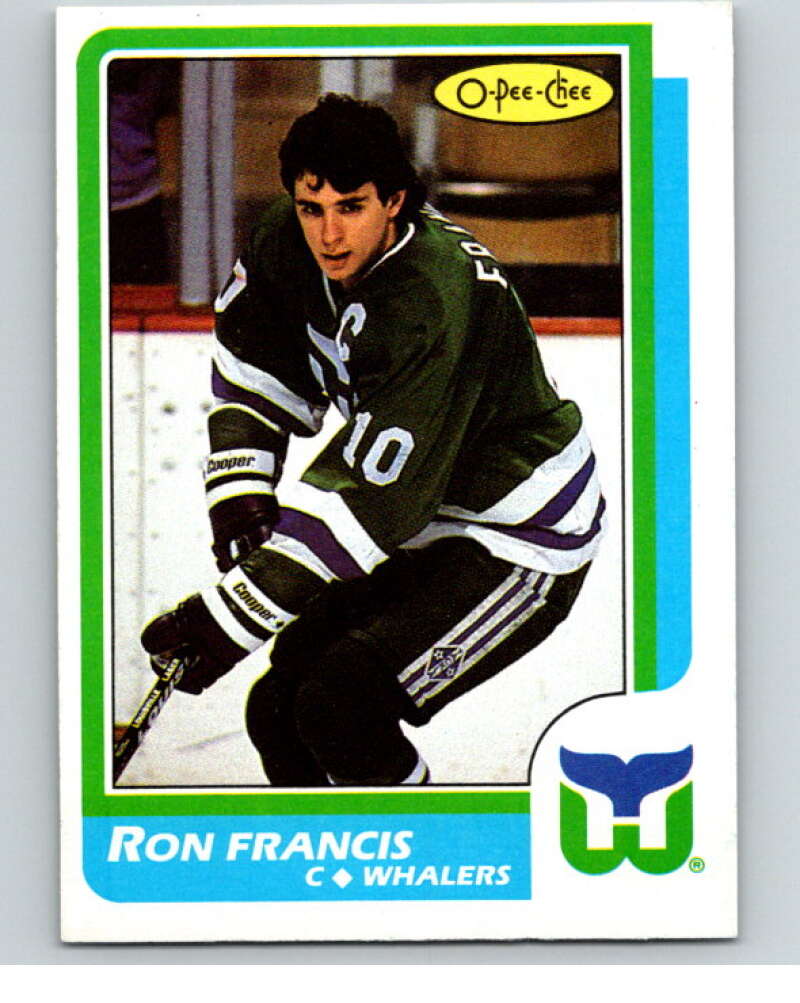 1986-87 O-Pee-Chee #43 Ron Francis Hartford Whalers V63283 Image 1