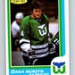 1986-87 O-Pee-Chee #58 Dana Murzyn  RC Rookie Hartford Whalers  V63304 Image 1